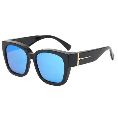 Polarisierte Myopie-Sonnenbrille mit breitem Rahmen für Herren, personalisierte Mode-Sonnenbrille, Anti-UV, Outdoor-Fahrt, Grenzüberschreitender neuer Stil - 8