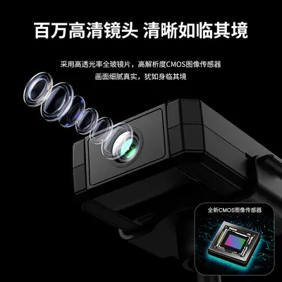 WiFi camera 1080P, night vision, 1200mAh, multi-user sharing
