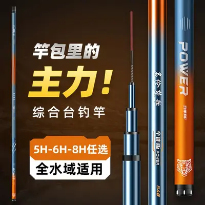 High-Carbon Ultralight Fishing Rod, 5H28 and 8H19 Action