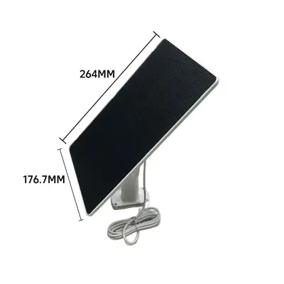 10W ETFE Outdoor-Solarpanel zum Laden von Überwachungskameras