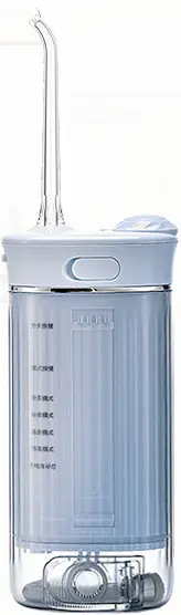 X3A tragbare Munddusche mit einziehbarem Wassertank, Ultraschall-Pulsation - 10