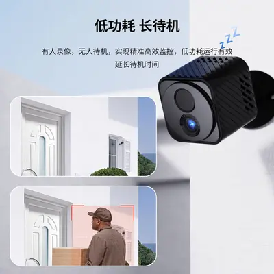 Low-Power WiFi Camera Compact Night Vision Bluetooth Network - 4