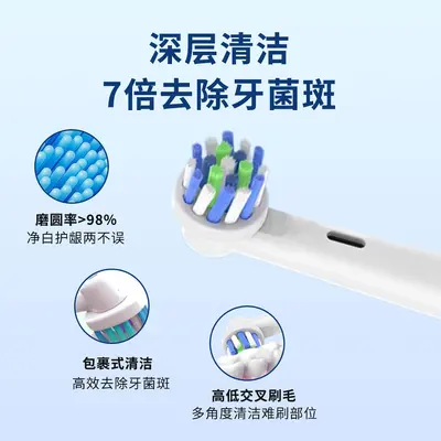 Replacement Brush Heads for Oral-B D12, D16, D100, P2000, P4000, 3757 - 4