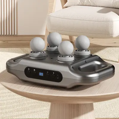 Four-head massage gun, professional grade, deep tissue - 7
