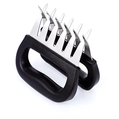 Edelstahl-Fleischkralle, Barbecue-Fleischlockerer und Fleischreißer - 10