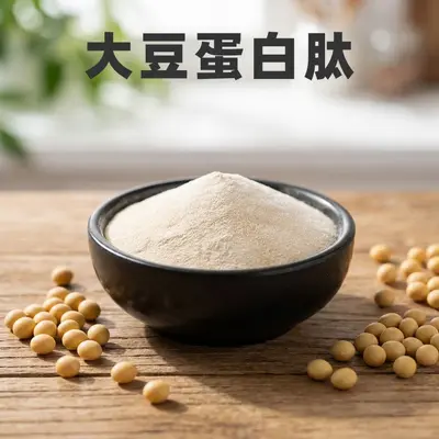 大豆蛋白肽粉小分子大豆肽代餐粉原料95%高纯度厂家直销