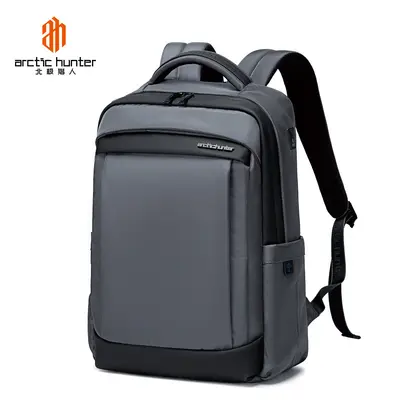 Arctic Hunter Business Backpack Men's Lightweight Laptop Bag Premium Large Capacity Daily Travel Backpack - 8