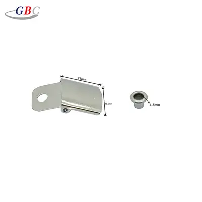 Stainless Steel Oval Eyelet 4-Piece Baseball Cap/Duck Bill Cap Adjustment Buckle Wholesale - 8