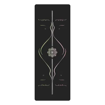 PU Natural Rubber Yoga Mat, Non-Slip, Thick and Shock-Absorbing - 11