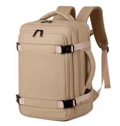 Expandable Business Backpack, Water-Resistant Laptop Bag with Air Cushion Straps - 10
