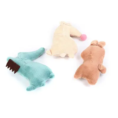 Catnip Plush Cat Toy with Cartoon Animal Design - 5