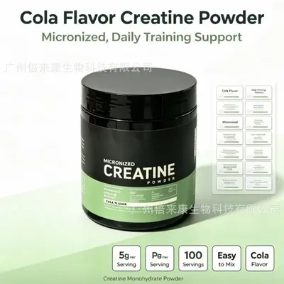 Cola Creatine Monohydrate Powder, Pre-Workout Supplement - 5