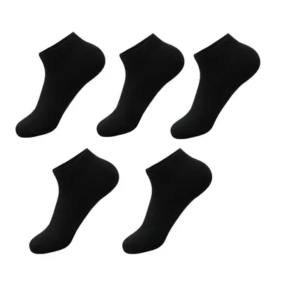 Men's and Women's Ankle Socks Set, Black White Grey, Thin Style - 7
