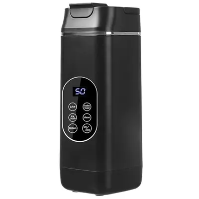 严选新款榨汁机家用碎冰榨汁杯USB充电便携果汁机户外随行杯12刀 - 7