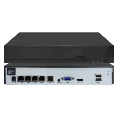 Xiongmai 4CH/8CH POE NVR sistemi, 4K gözetim, sabit disk kaydedici