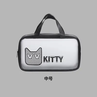 PVC Cosmetic Bag 3-Piece Large Capacity Waterproof - 10