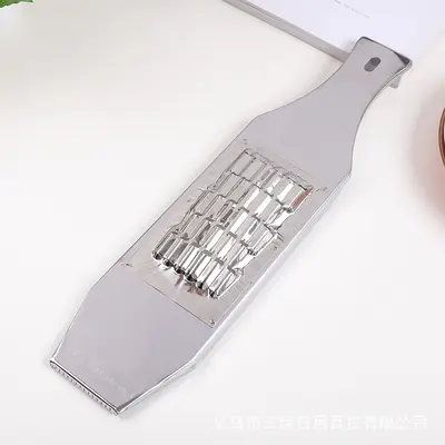 无磁不锈钢土豆擦丝刨家用精品厨房工具萝卜丝黄瓜丝多功能切菜器 - 4