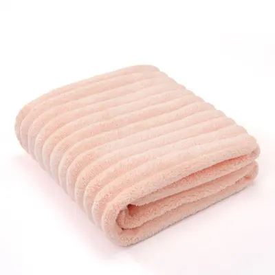 Bath towel coral fleece microfiber fast-drying absorbent - 8