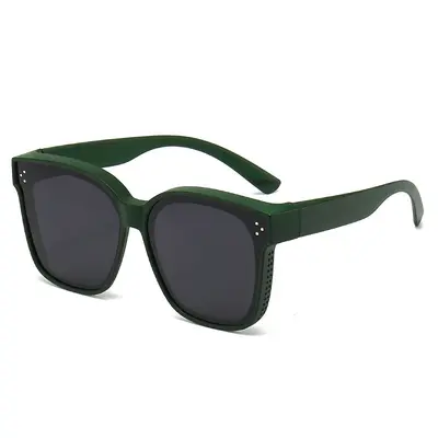 Clip-On Polarized Sunglasses, Fits Over Prescription Glasses, 2-in-1 - 11