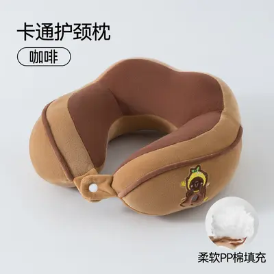 u型枕办公室午睡护颈枕卡通飞机枕旅行便携颈枕驼峰脖枕可印logo - 11