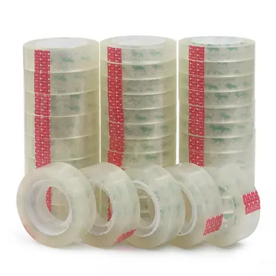 Transparentes schmales Büro-Klebeband