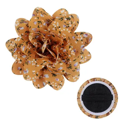 Blumenmuster Haustierhalsband-Stoff, 8 cm, Chiffon - 7