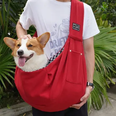 Pet Crossbody Carrier Bag, Portable Backpack for Cats and Dogs - 13