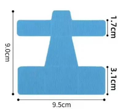 Vorgefertigte Muskelschmerz-Tape für Hallux-Valgus-Korrektur, elastisches Kinesiologie-Tape, rutschfest, Fixierung und Unterstützung, blasenfrei, Schutz - 8
