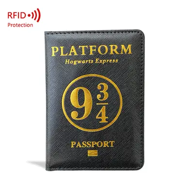 现货十字纹护照套PU皮护照保护套旅行卡包卡套多功能卡位RFID防磁 - 7