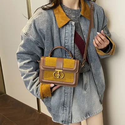2026 Women's Retro Small Square Bag, Single Shoulder or Crossbody - 5