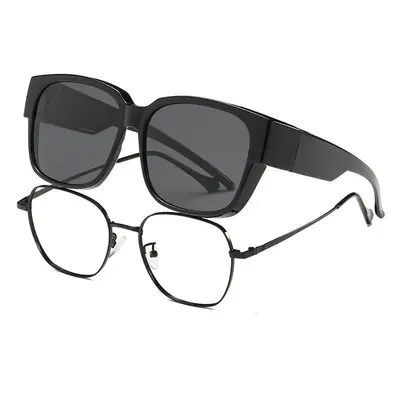 Myopia Sunglasses Set for Men, Dedicated Driving Sunglasses - 4