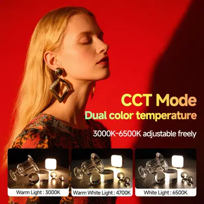 RGB Handy-Aufhelllicht tragbare Mini-Taschenlampee Outdoor-Foto-Video LED-Tofueleuchte Live-Stream Beauty-Light - 4