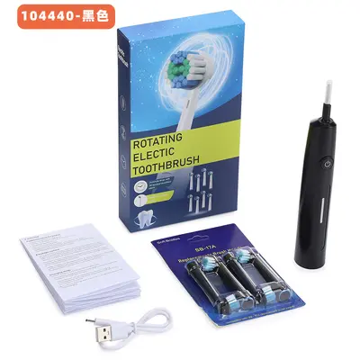 Yetişkin Elektrikli Diş Fırçası, 5 Modlu, Yumuşak Kıllı, Döner Başlı - 8