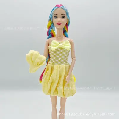 Zweiteiliges Modeset mit Rock für 11-Zoll-Barbie-Puppen