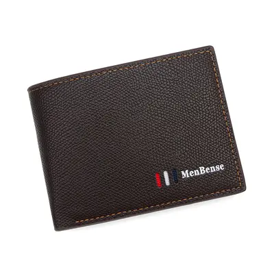 Men's Short Wallet with Multiple Card Slots and Large Capacity, Business and Casual - 8