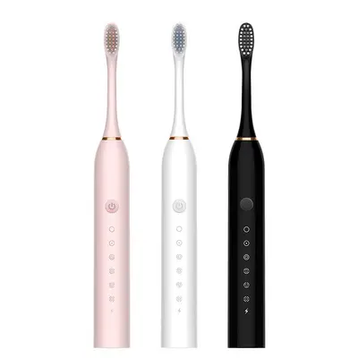 Adult Electric Toothbrush Gift Set, Soft Bristles, Rechargeable