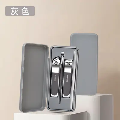 Yeni Seri Stokta 4'lü Set Tırnak Törpüsü Tırnak Makası Kutusu Tam Set Ev Kullanımı Karbon Çelik Taşınabilir Tırnak Bakım Aracı Seti - 8