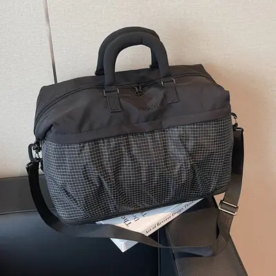 Large Capacity Travel Bag Women Short Trip Business Trip Luggage Bag Men Lightweight Handbag Sports Fitness Bag Maternity Storage Bag - 9
