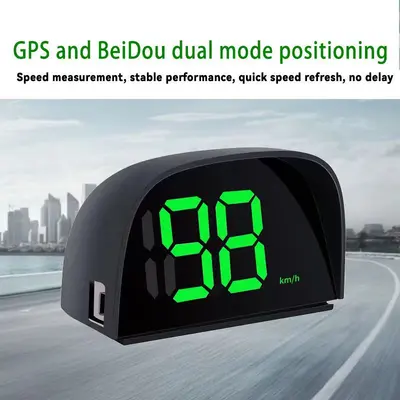 Aynalar arasında çok satan model] HUD araç evrensel head-up display GPS hassas konumlandırma KMH/PMH hız göstergesi