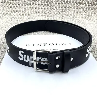 SUP Taillengürtel mit Schnallenverschluss Buchstaben Student Trend Ledergürtel Herren neu Graffiti Mode Jeansgürtel Freizeit Universalgürtel Damen - 6
