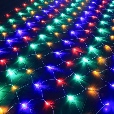 Outdoor LED Net Lights, Star Christmas Lights, Wedding Decoration Lights - 9