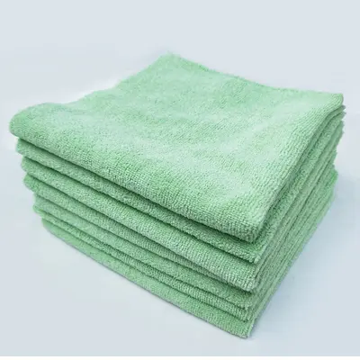300 GSM Microfiber Car Drying and Polishing Towel, Heat-Cut Edge - 8