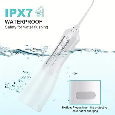 Electric Water Flosser Portable High-Frequency Pulse Dental Cleaner - 3