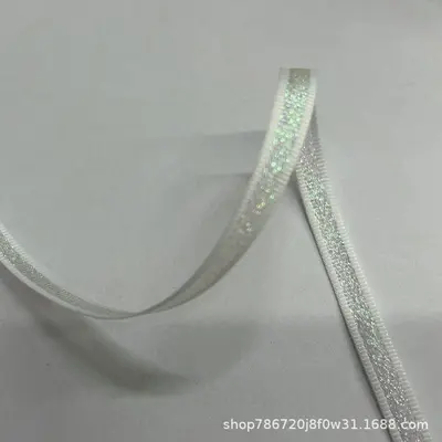 7 mm Iridescent Chiffon Ribbon with Bow Trim