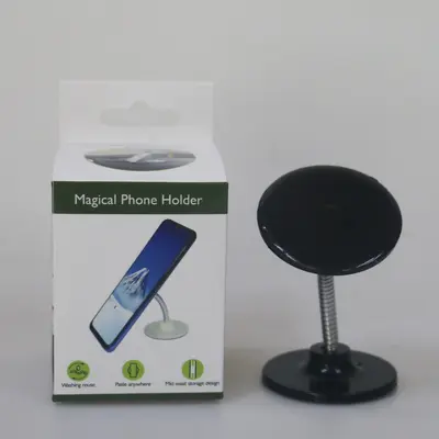 Universal car phone holder, PU self-adhesive, rotating