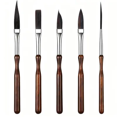 Detailstift-Set 5-teilig, für Acryl und Aquarell