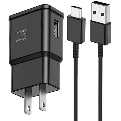 Samsung S10 Charger 15W QC3.0 Fast Charging with Type-C Cable