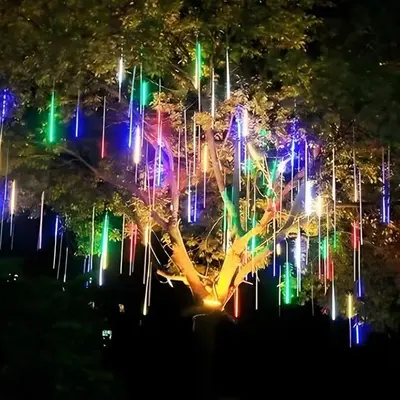 Meteor Shower LED Light String, Outdoor, Waterproof