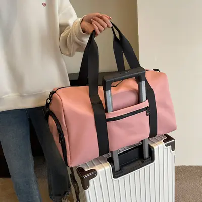 Tragbare Reisetasche, Herren Alltags-Crossbody-Sporttasche, Trainingstb mit Trocken- und Nassaufteilung, Damen Business-Reisegepäcktasche
