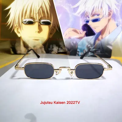 Jujutsu Kaisen Gojo Satoru Anime Sunglasses for Cosplay - 7